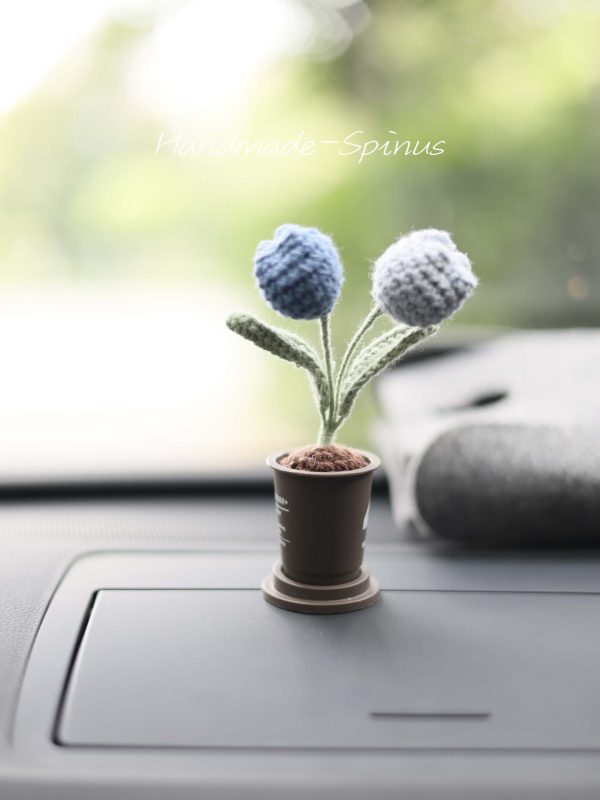 Handmade-Spinus car ornament