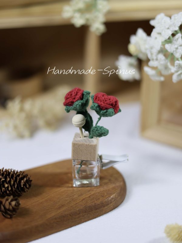 Handmade-Spinus car ornament