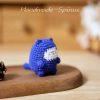Handmade-Spinus Crochet Knit Kitten Pie